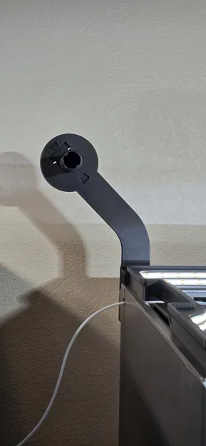 Cánh tay đỡ cuộn nhựa đặt nghiêng cho Qidi Plus 4 - Image 1