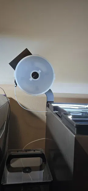 Cánh tay đỡ cuộn nhựa đặt nghiêng cho Qidi Plus 4 - Image 2