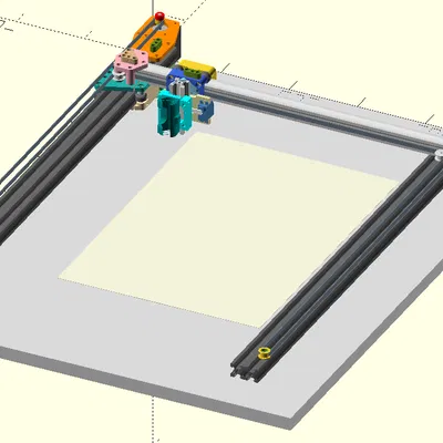 ExtruH Pen Plotter - Máy vẽ thiết kế bằng OpenSCAD