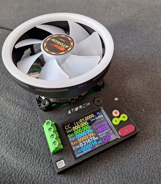 Vỏ hộp phía trên cho tải giả điện tử Atorch DL24P (In 3D) - Image 1