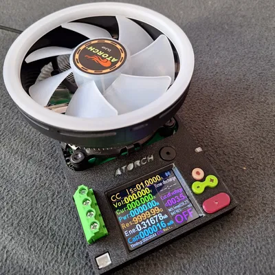 Vỏ hộp phía trên cho tải giả điện tử Atorch DL24P (In 3D)