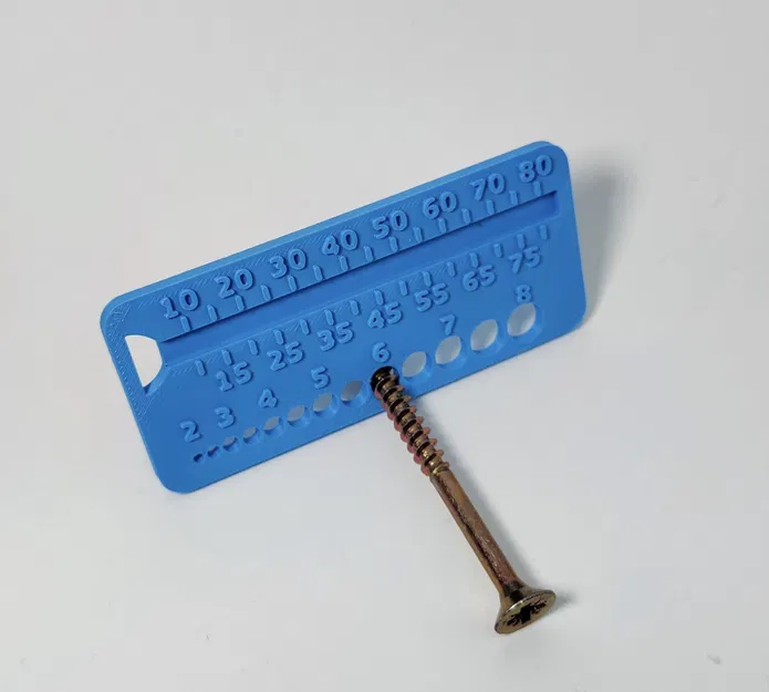 Thước đo và phân loại ốc vít gỗ hệ mét (Wood Screws Measure & Sort) - Image 4