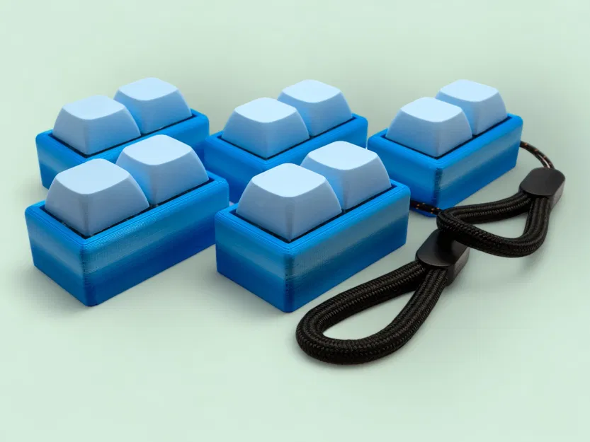 Móc khóa Fidget Double Key Switch - Image 3