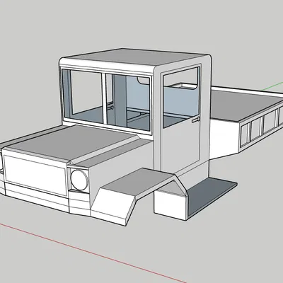 THÂN XE TẢI QUÂN SỰ SCX24 DEUCE IN A HALF
