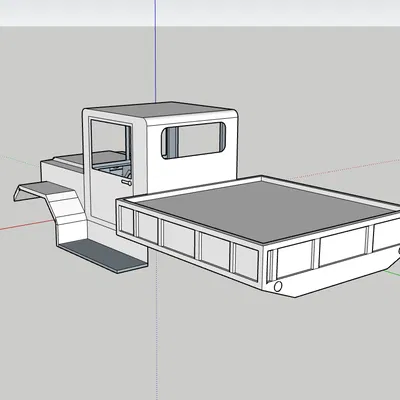 THÂN XE TẢI QUÂN SỰ SCX24 DEUCE IN A HALF