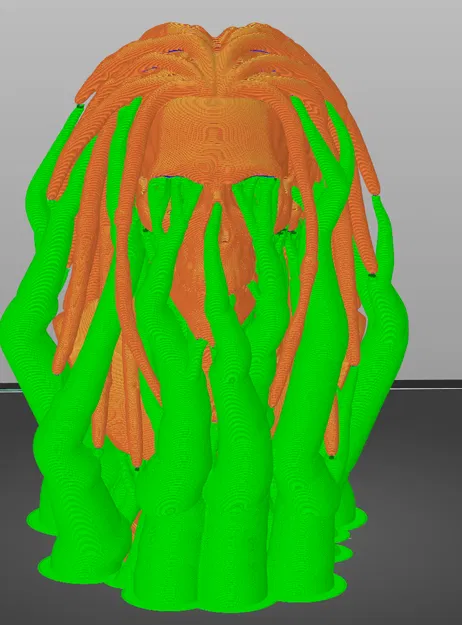 Mô hình tượng Skull Rasta cá tính - File in 3D ấn tượng - Image 3