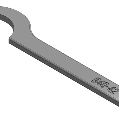 Cờ lê móc (Hook Wrench) - chuẩn DIN 1810 Form A có thể tùy chỉnh