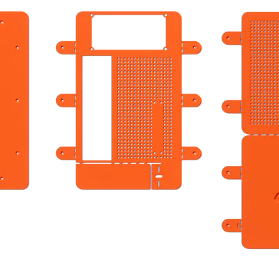 Bộ mô hình in 3D vỏ máy tính Mini-ITX phong cách Computer-1