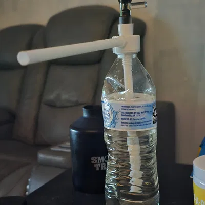 Bottle bong (bản remix từ thiết kế Plastic bottle waterpipe / BONG của Skunpy)