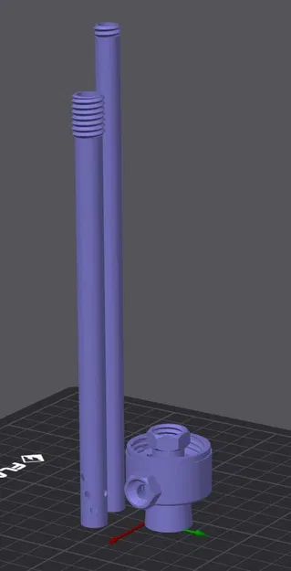 Bottle bong (bản remix từ thiết kế Plastic bottle waterpipe / BONG của Skunpy) - Image 4