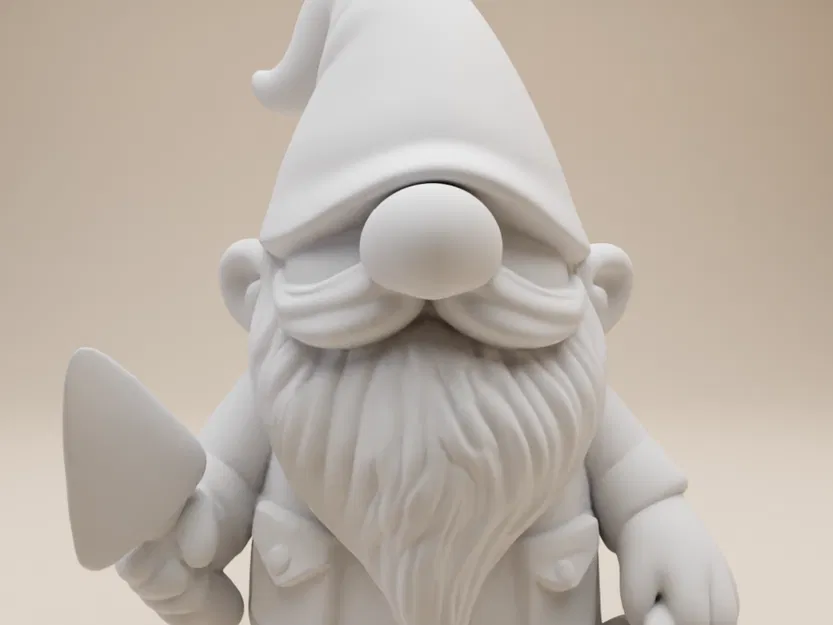 Chú Lùn Làm Vườn – Tượng Trang Trí Đáng Yêu Với Xẻng Và Giỏ - Image 6