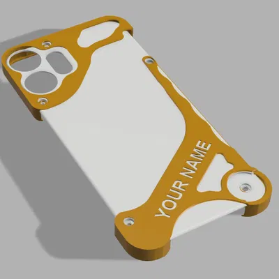 Ốp viền tối giản exoskeleton cho CMF Phone 2 Pro - File in 3D