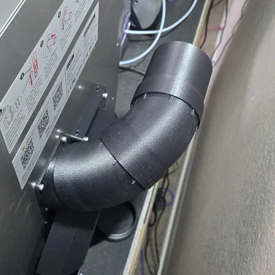 Hệ thống ống xả mô-đun cho máy in 3D Qidi Plus 4