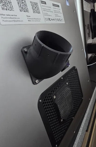 Hệ thống ống xả mô-đun cho máy in 3D Qidi Plus 4 - Image 2