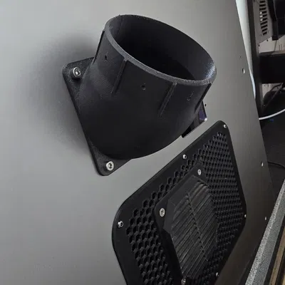 Hệ thống ống xả mô-đun cho máy in 3D Qidi Plus 4