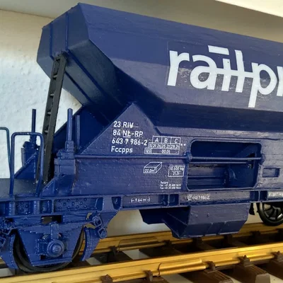Mô hình toa tàu Nederlandse Spoorwegen / RailPro FCCPPS Ballastwagen - Tỷ lệ 1:32