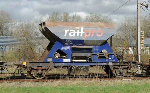 Mô hình toa tàu Nederlandse Spoorwegen / RailPro FCCPPS Ballastwagen - Tỷ lệ 1:32 - Image 4
