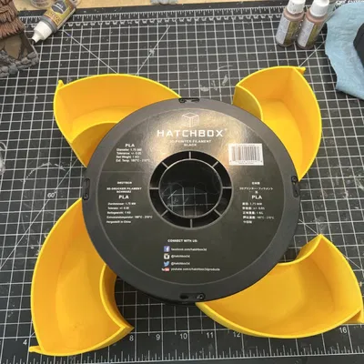 Ngăn kéo đựng đồ từ cuộn nhựa Hatchbox