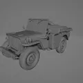 Mô hình xe Jeep 1965 cổ điển - File in 3D cực chi tiết - Thumbnail 2