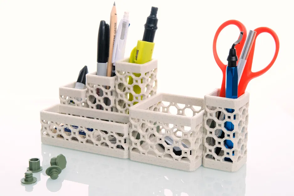 Bộ khay đựng đồ để bàn dạng mô-đun và tùy chỉnh kích thước - Image 2