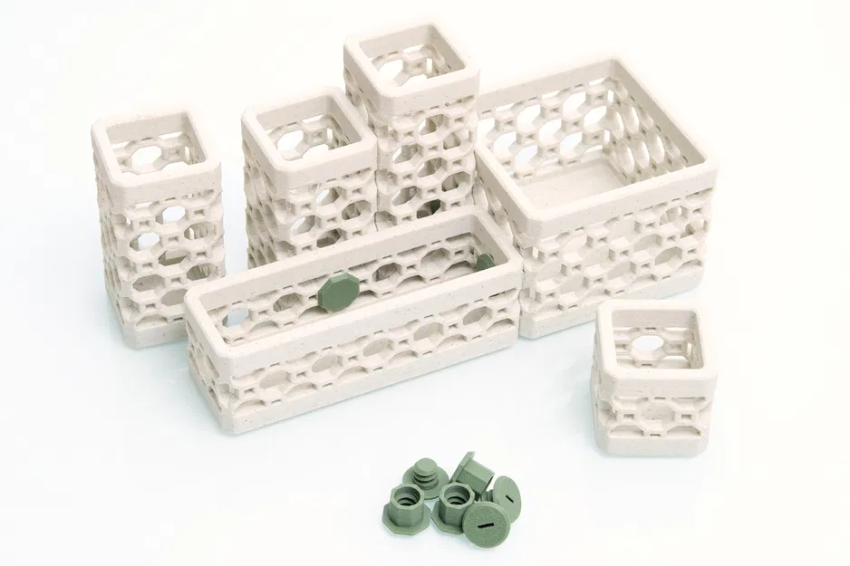 Bộ khay đựng đồ để bàn dạng mô-đun và tùy chỉnh kích thước - Image 3