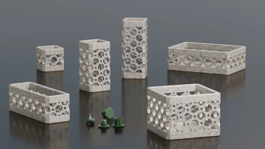 Bộ khay đựng đồ để bàn dạng mô-đun và tùy chỉnh kích thước - Image 6