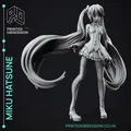Miku Hatsune - Vocaloid - Mô hình Anime Fanart - Thumbnail 5