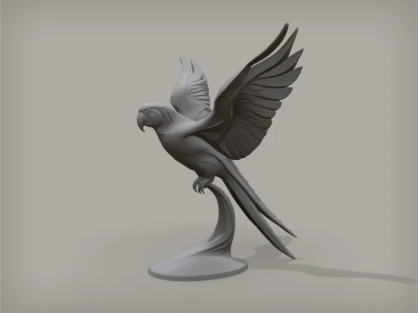 Tượng Vẹt Macaw (Ara) - Image 2