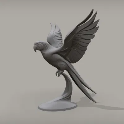 Tượng Vẹt Macaw (Ara)