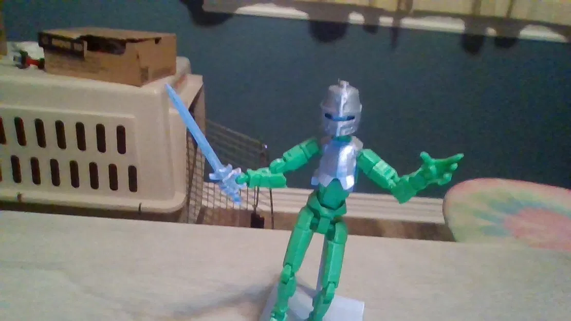 Bộ phụ kiện Giáp và Vũ khí Hiệp sĩ cho Dummy 13 (MOD) - Image 8