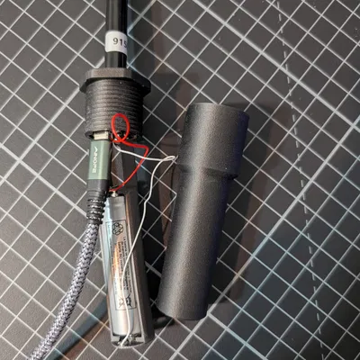 Vỏ hộp Meshtastic cho Seeed XIAO nRF52840 & Wio-SX1262 kèm pin 18650