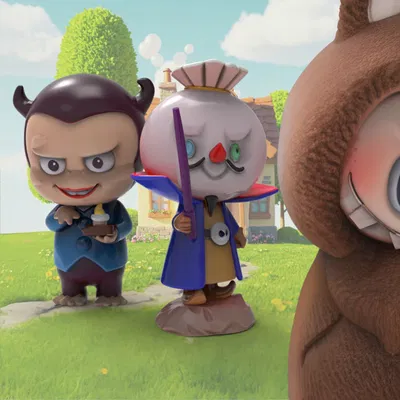 Bộ sưu tập fanart Labubu và những người bạn đầy đủ