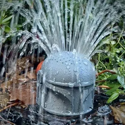 Đầu Phun Nước Hình Mũ Mandalorian