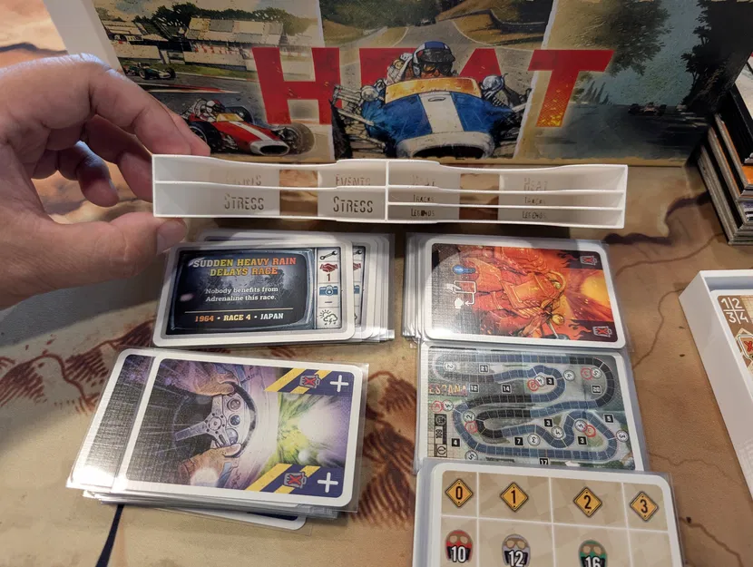 Khay đựng Heat: Pedal to the Metal (kèm bản mở rộng, bọc sleeve, không cộm nắp) - Image 9