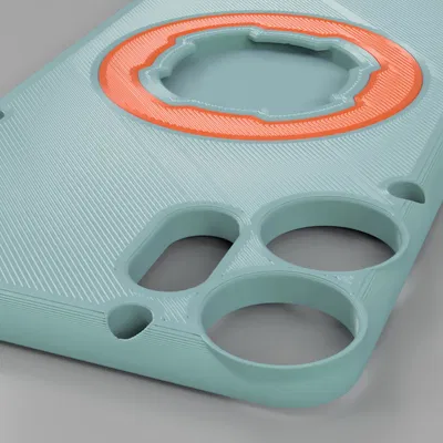 Ốp lưng CMF Phone 2 Pro kèm ngàm Quad Lock và lỗ móc điện thoại