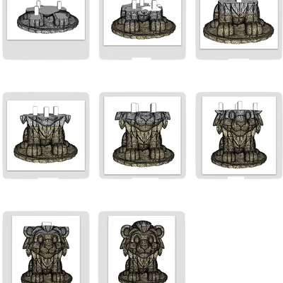Mô hình lắp ráp Sư Tử 3D - Bộ puzzle 18 mảnh đầy sáng tạo
