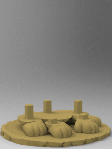 Mô hình chú khỉ 3D dạng mảnh ghép (18 phần) - In 3D độc đáo - Thumbnail 2