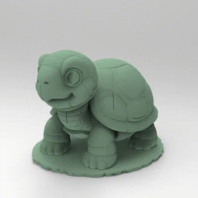 Mô hình rùa lắp ghép 3D (3D Tortue puzzle) 18 mảnh độc đáo