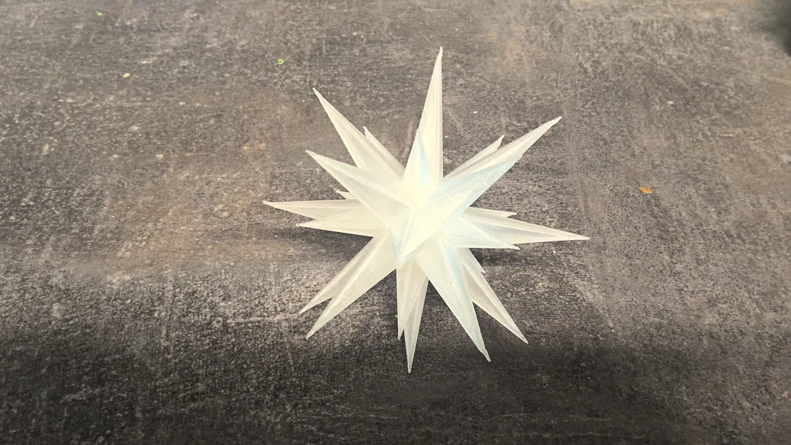 Ngôi sao Hernhuter Stern trang trí - Image 2