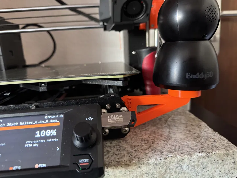 Giá treo Camera Buddy3D cho Prusa MK4/MK4s và khung nhôm định hình - Image 1