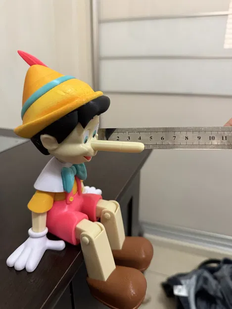 Mô hình in 3D Pinocchio tinh xảo - Nhân vật hoạt hình kinh điển - Image 5