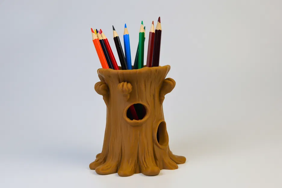 Ống cắm bút WhimsyWood hình cây cổ tích - Image 5