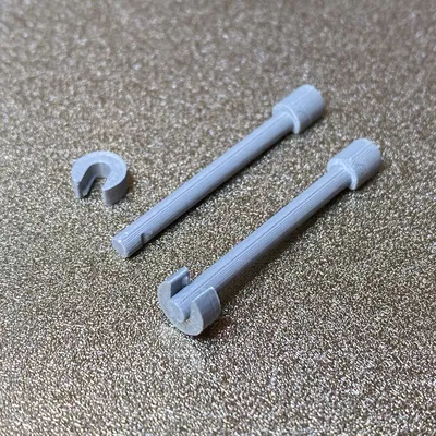 Thanh thay thế ốc vít M3 có kèm kẹp (Printable M3 Bolt Replacement Rods)