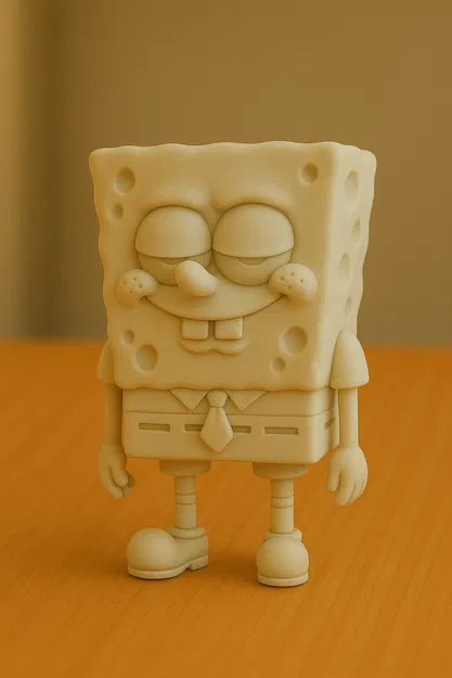 Mô hình 3D nhân vật SpongeBob SquarePants đáng yêu để bàn - Image 1
