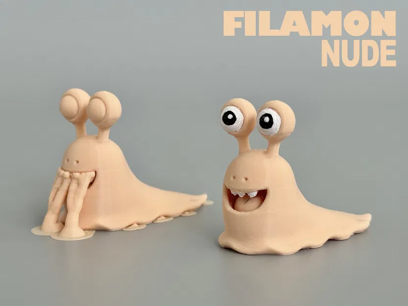 Mô hình FILAMON Nude - Quái vật 3D sáng tạo để bạn tùy biến - Image 2