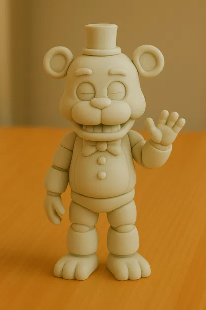 Mô hình 3D Freddy Fazbear nhân vật game Five Nights at Freddy’s - Image 1