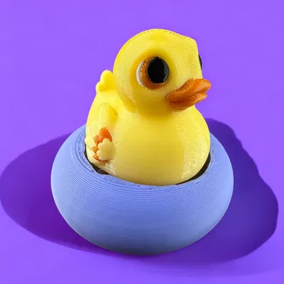 Floaty Clicker Ducky - Chú Vịt Clicky Đáng Yêu