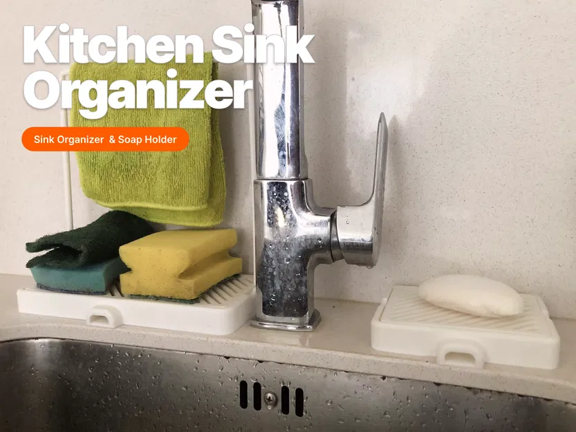 Kệ để đồ bồn rửa & Khay đựng xà phòng (Sink Caddy) - Image 1