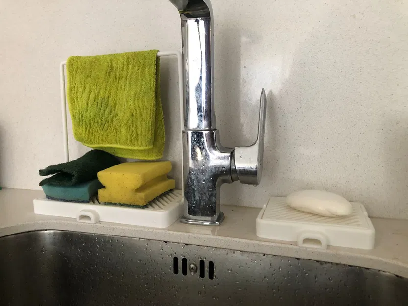 Kệ để đồ bồn rửa & Khay đựng xà phòng (Sink Caddy) - Image 2