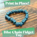 Đồ chơi xích xe đạp Fidget (In nguyên khối - Print in Place!) - Thumbnail 1
